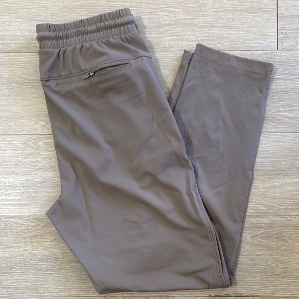 Men's Taupe Jogger Pants